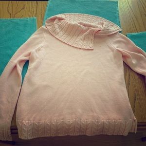 Light pink Cow neck sweater